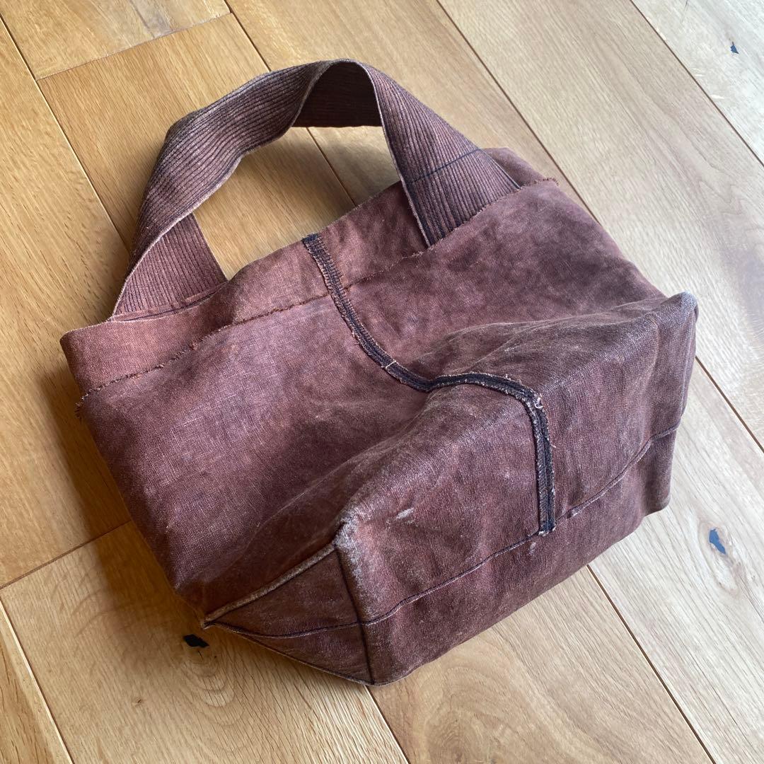 yurukuru 柿渋染め　バック　ブラウン