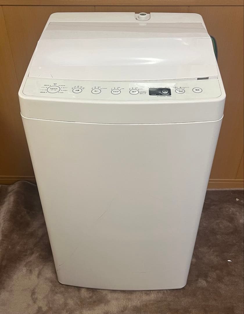 送料設置無料　ハイアール　2020年製　洗濯機　4.5kg