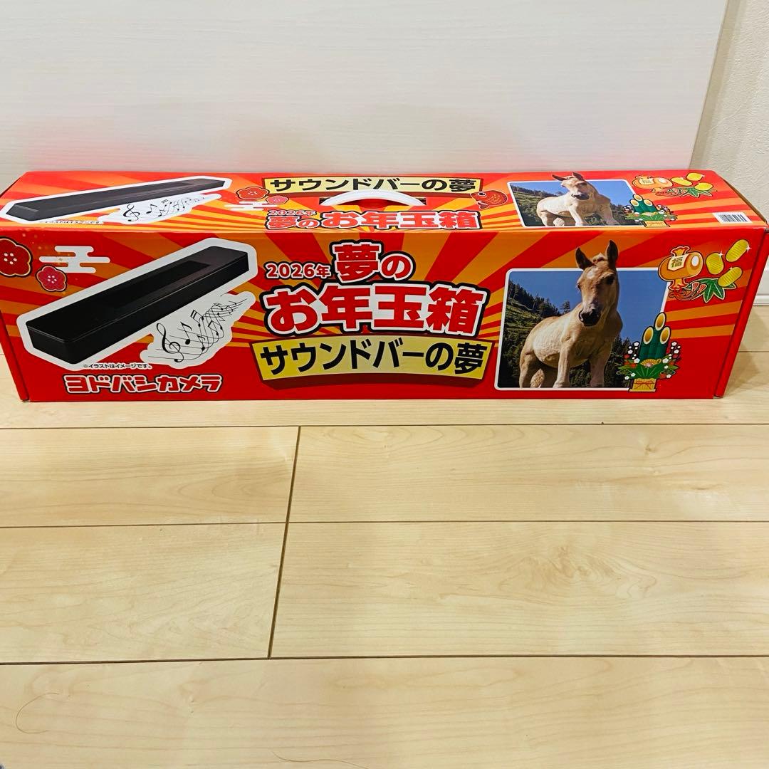 未使用未開封　ヨドバシ　サウンドバーの夢　Smart Soundbar BLK