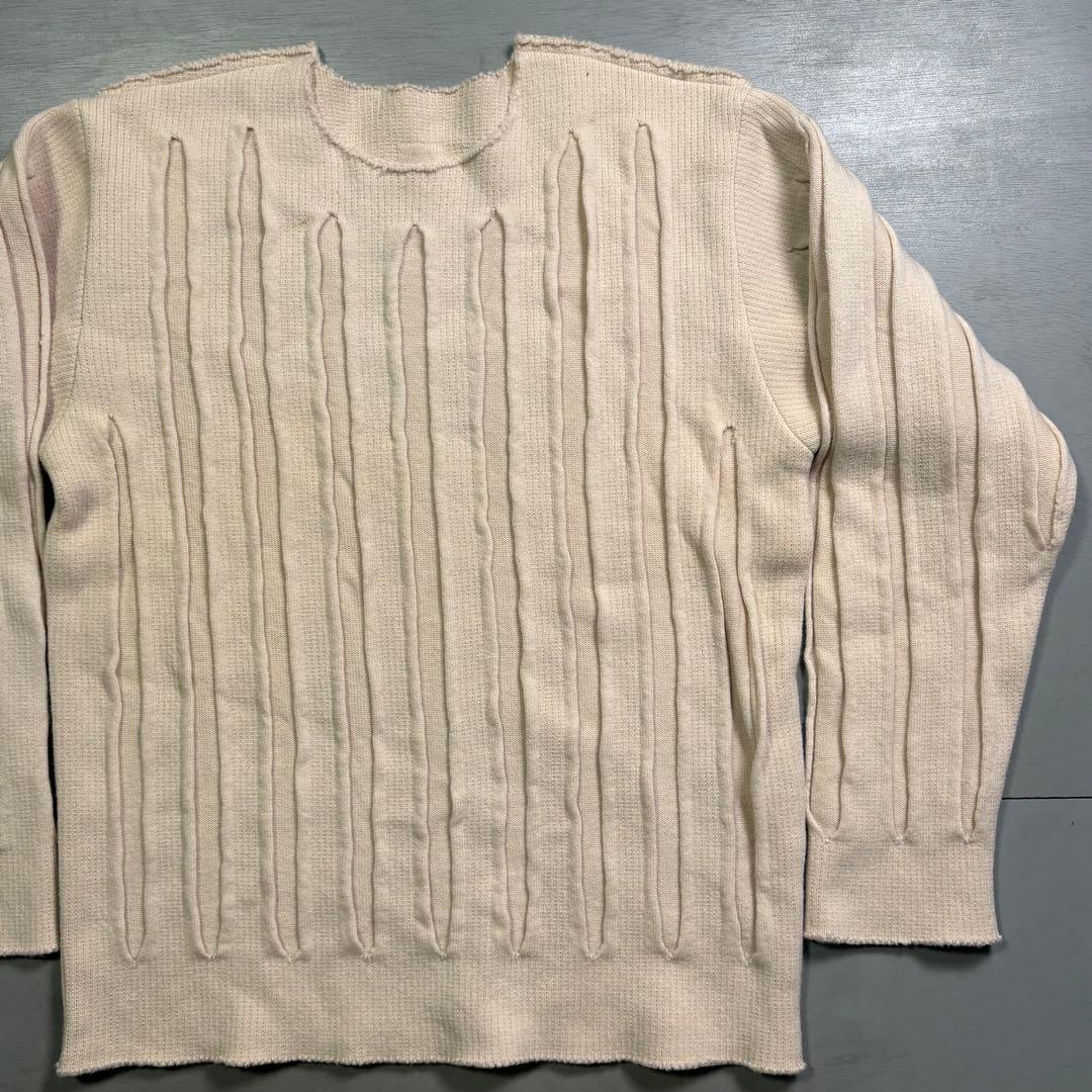 A-POC イッセイミヤケ　デザインニット　カットデザイン　2サイズ