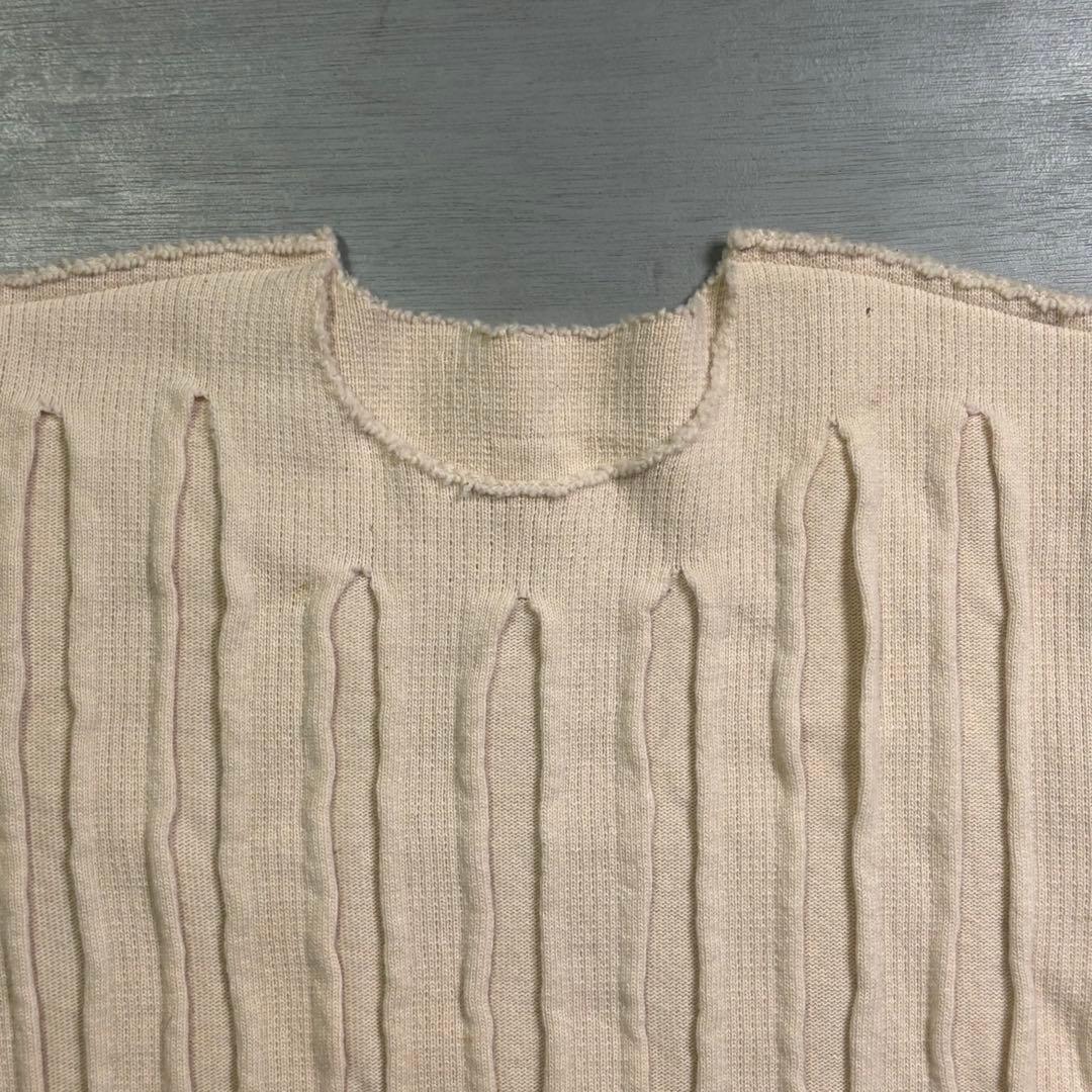 A-POC イッセイミヤケ　デザインニット　カットデザイン　2サイズ