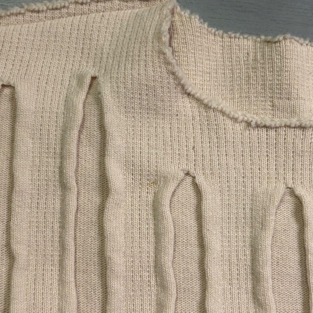 A-POC イッセイミヤケ　デザインニット　カットデザイン　2サイズ