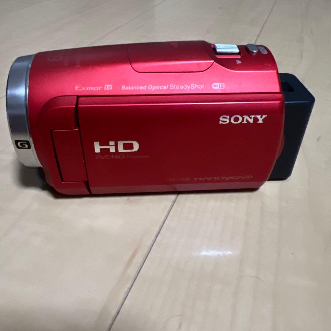 SONY HDR-CX680 レッドビデオカメラ 本体