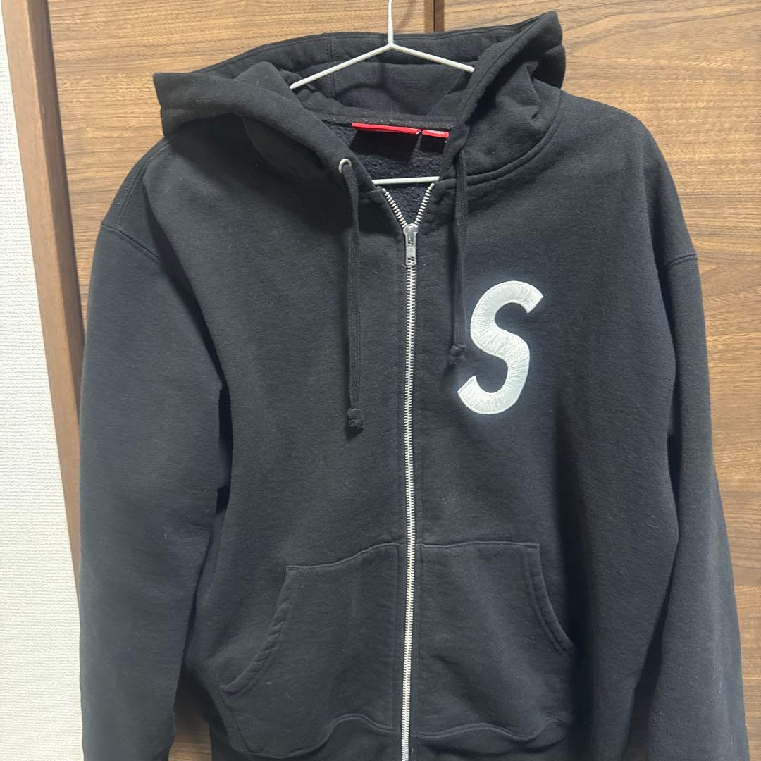 WahGwaansupreme Sロゴ エスロゴ ジップパーカー Sサイズ