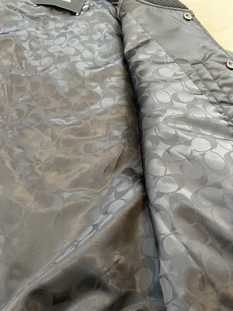 美品✨ COACH コーチ スカウト ジャケット シグネチャー スタジャン　黒