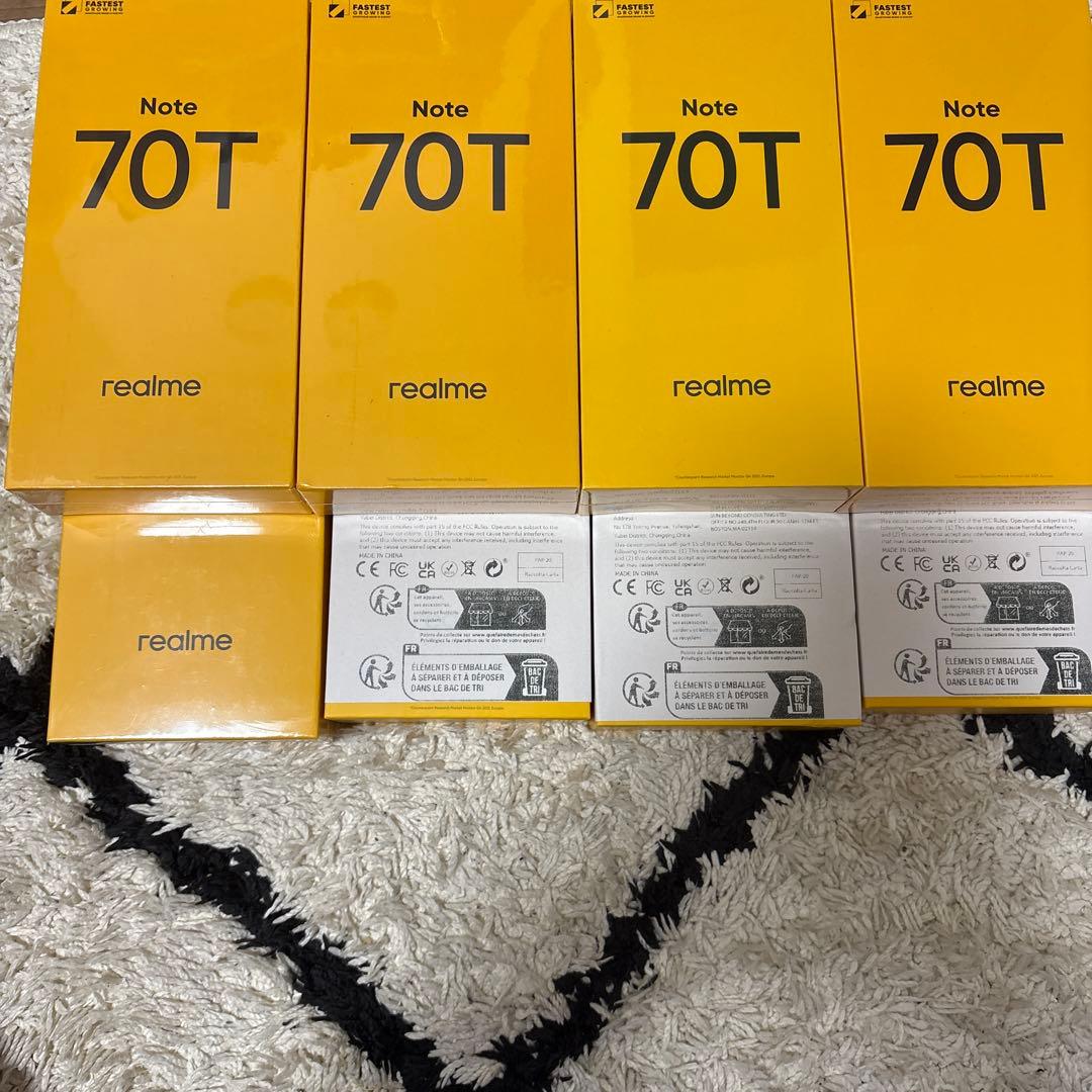 realme Note 70T 8台セット