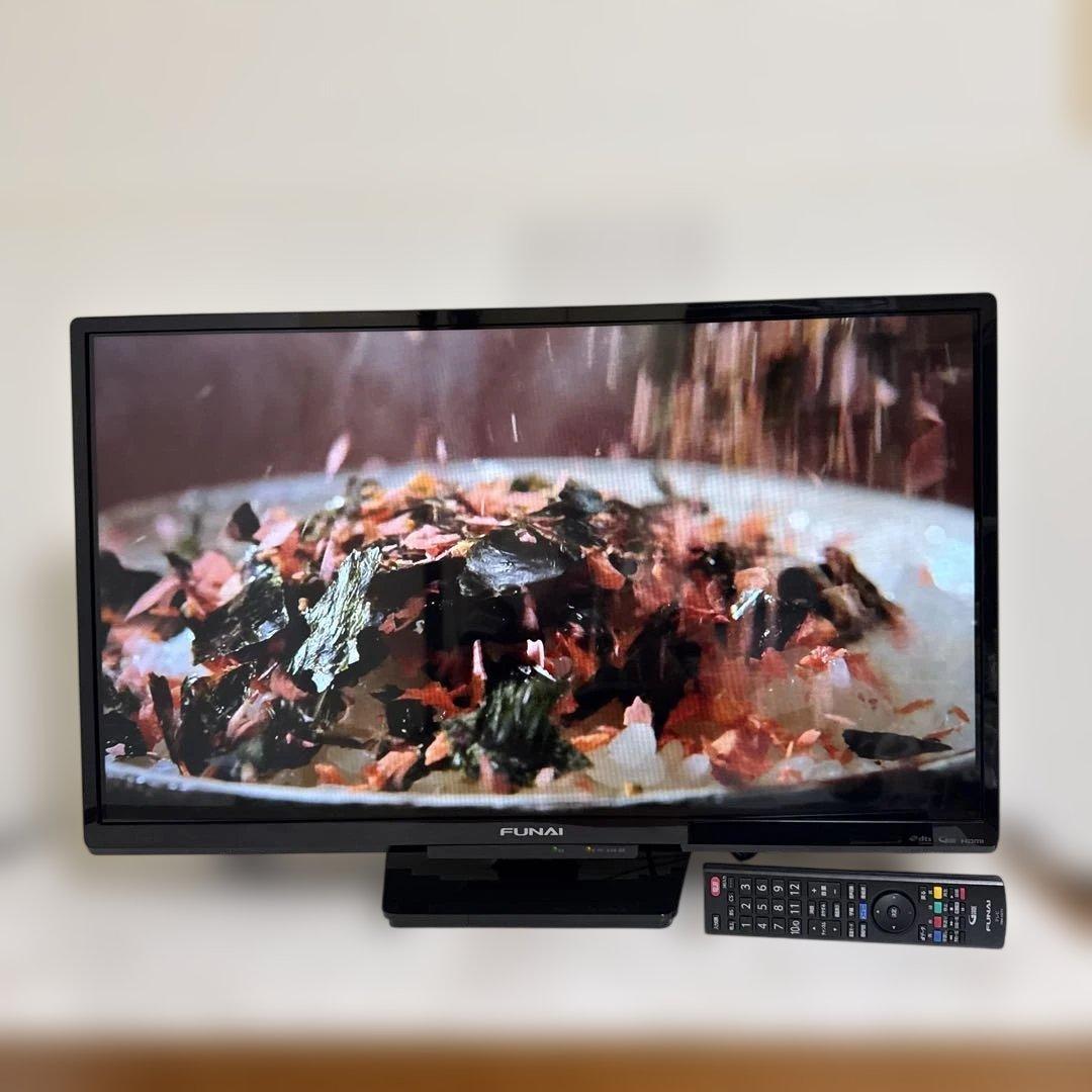 FUNAI 32V型 液晶テレビ 外付機器対応 家財便配送