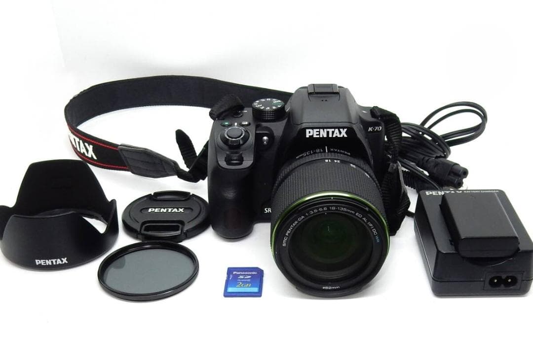 ★極上品★ PENTAX K-70 ボディ 18-135mm WRレンズキット