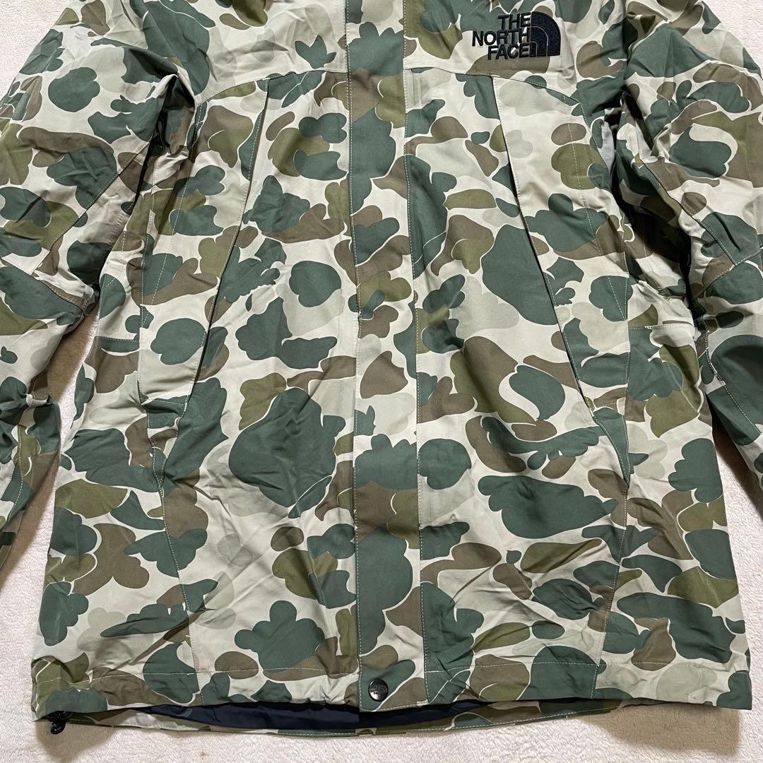 ノースフェイス マウンテンジャケット GORE-TEX PRO迷彩/カモフラ M