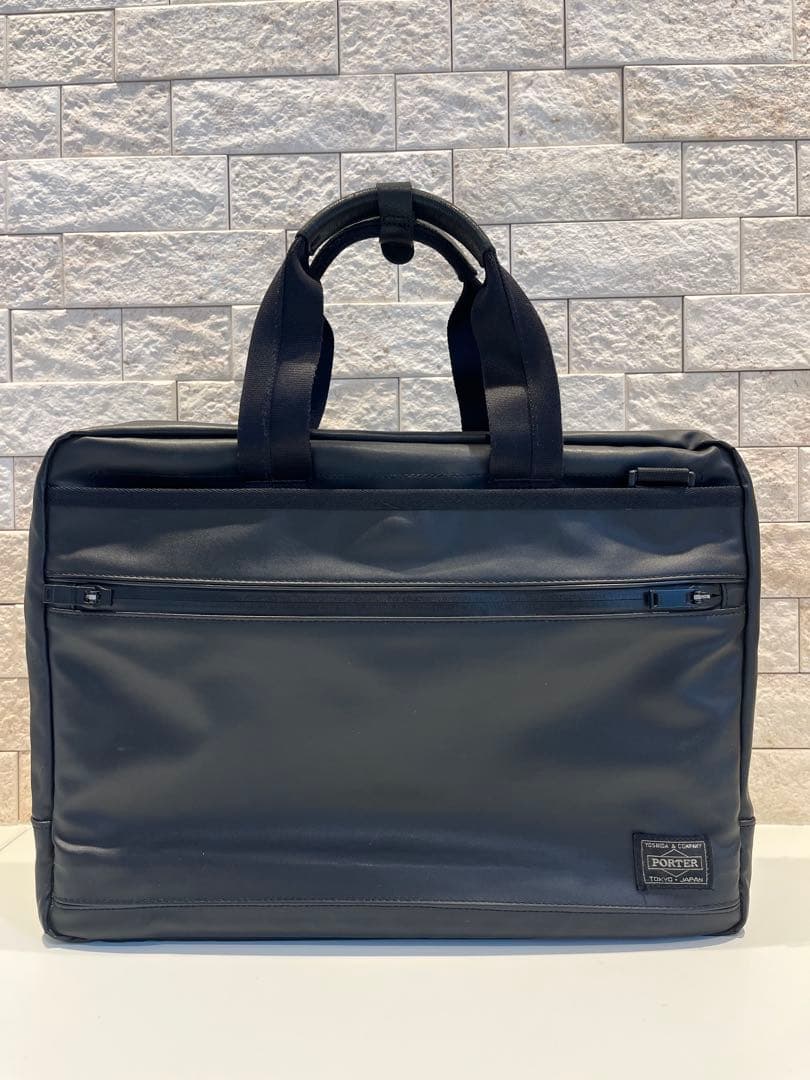 美品★PORTER　ポーター　2way ブリーフケース　コーデュラナイロン