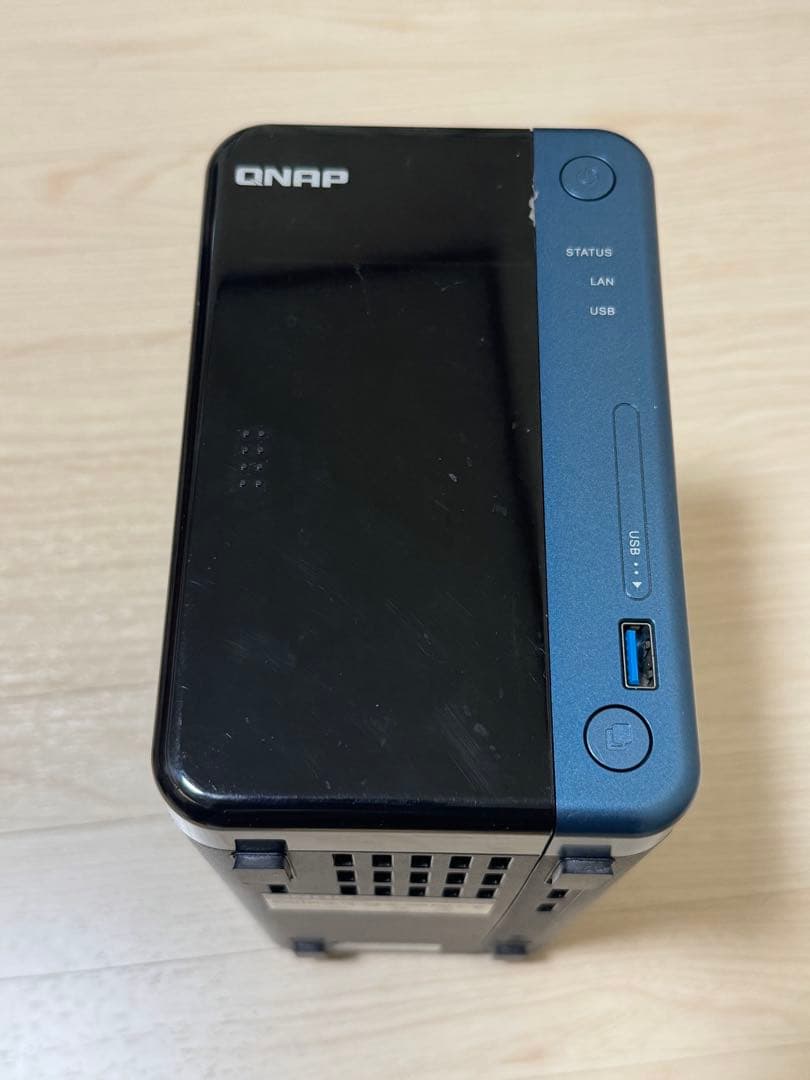 QNAP NAS TS-253be メモリー16GBにアップグレード済み