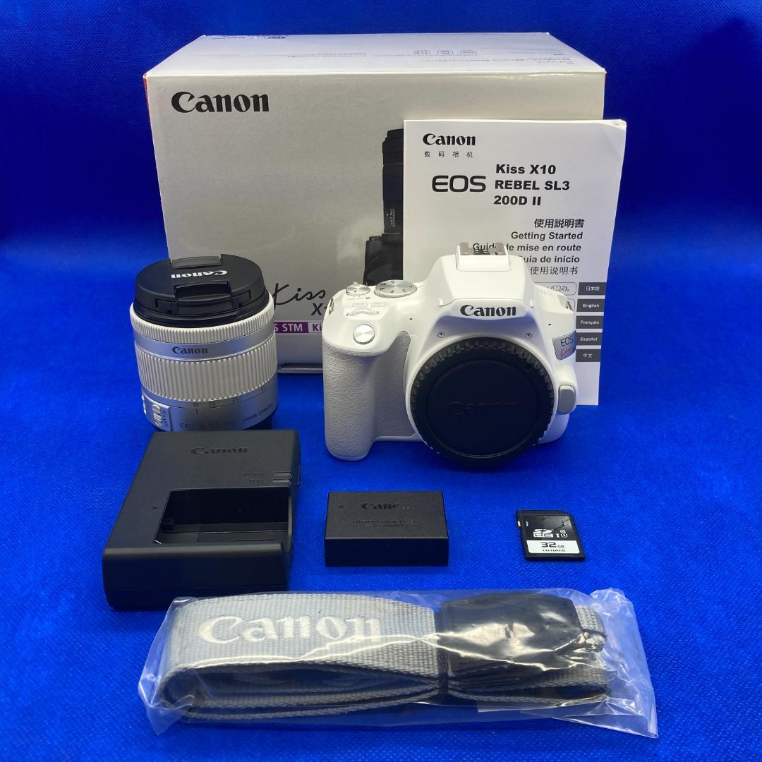 Canon EOS Kiss X10　標準レンズキット　ホワイト