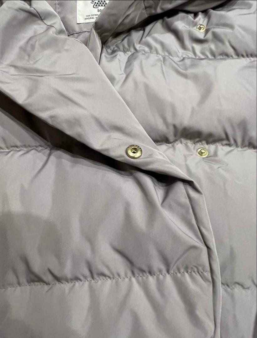 【未使用品】nano universe ショートダウンジャケット グレージュ