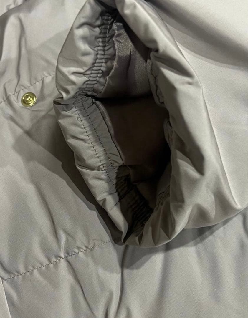 【未使用品】nano universe ショートダウンジャケット グレージュ