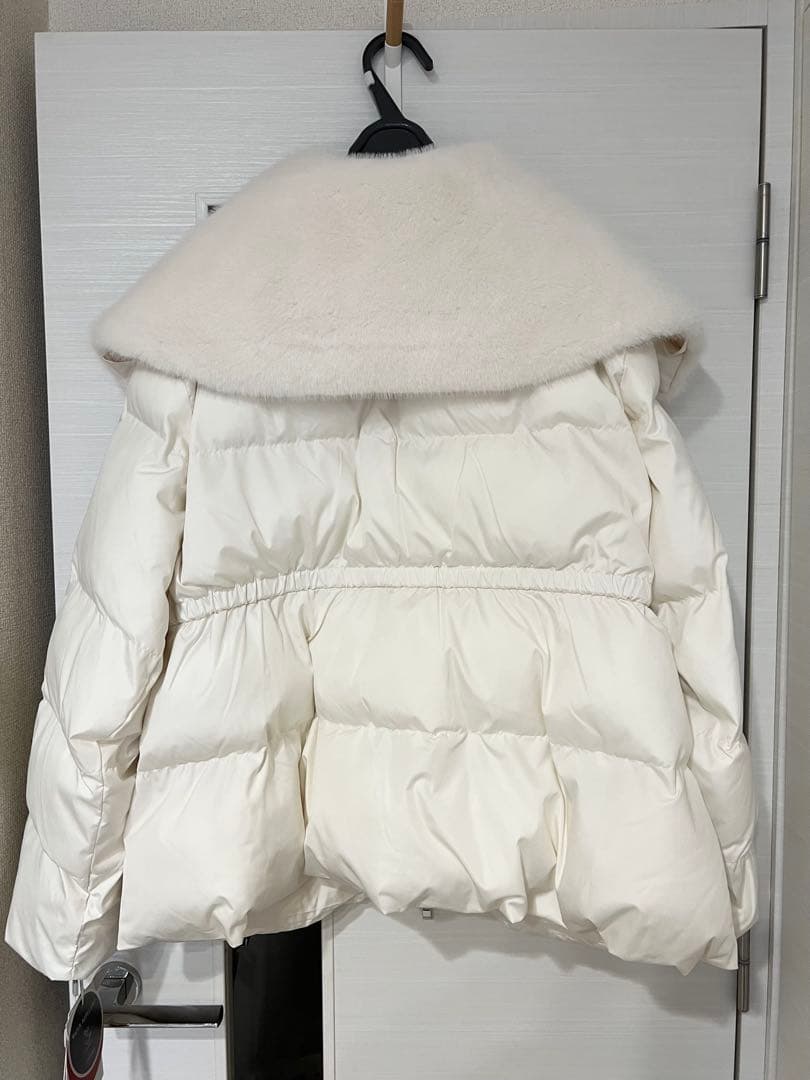 新品タグ付き＊セルフォード ファー襟付 キルティングショートコート IVO 38