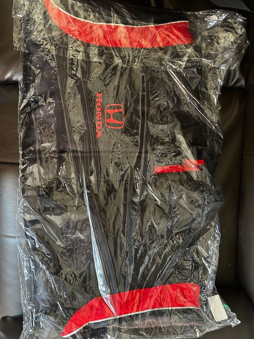 新品 ホンダ HONDA アウター 上着 ジャケット 黒/赤 Lサイズ ナイロン