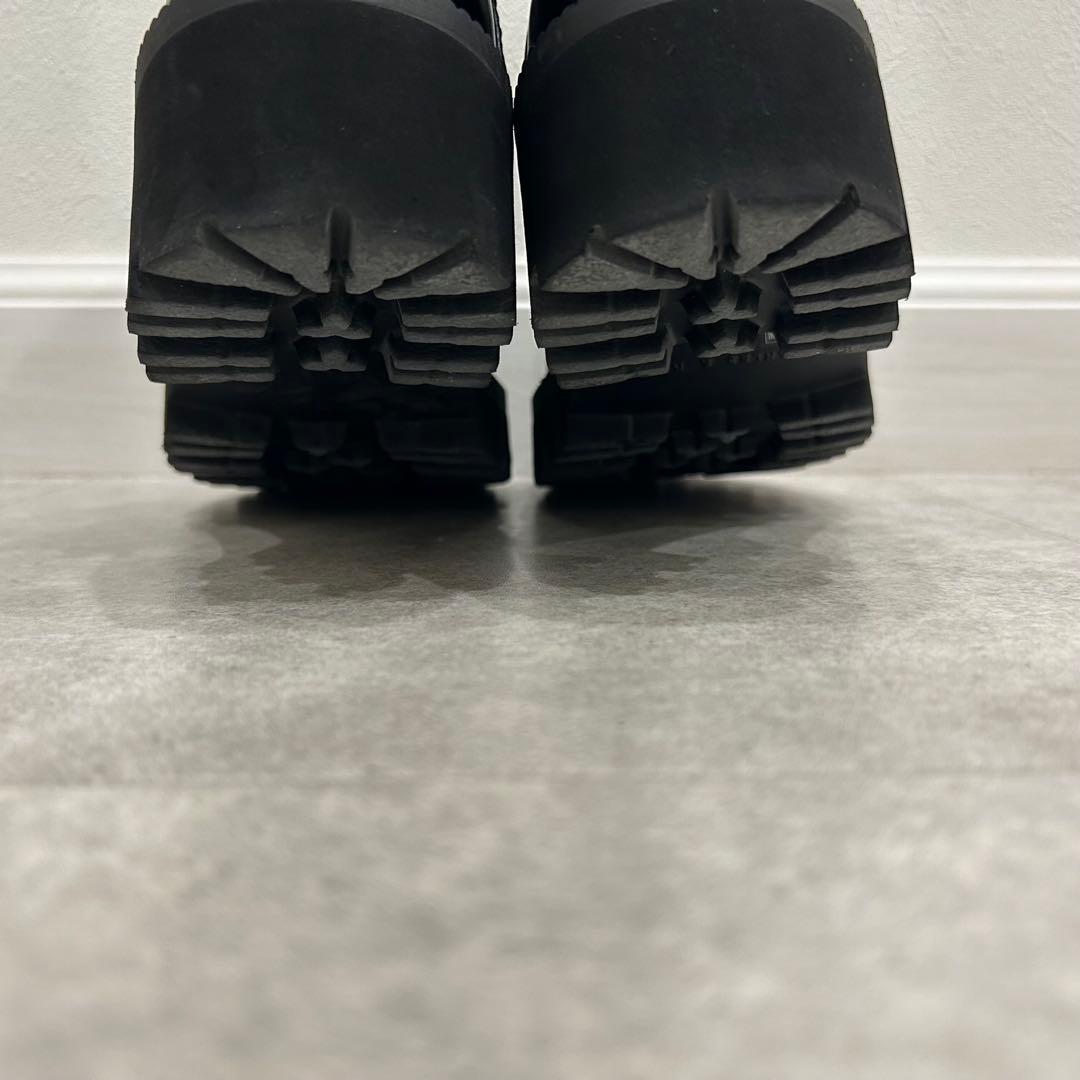 CHARLES&KEITHニットソックス リッジッドソールチェルシーブーツ 36