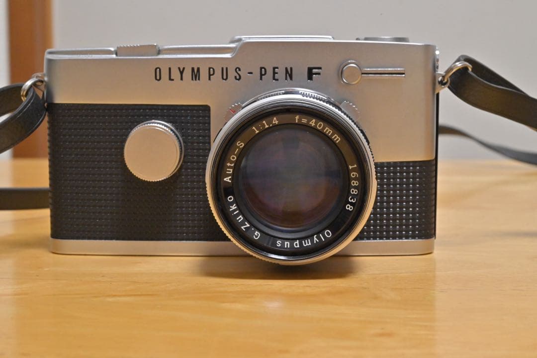フィルムカメラ Olympus PEN FT + 40mm f1.4
