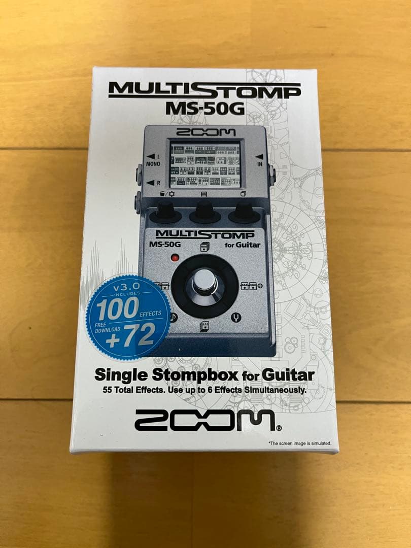 ZOOM MS-50G ギタースタンプボックス
