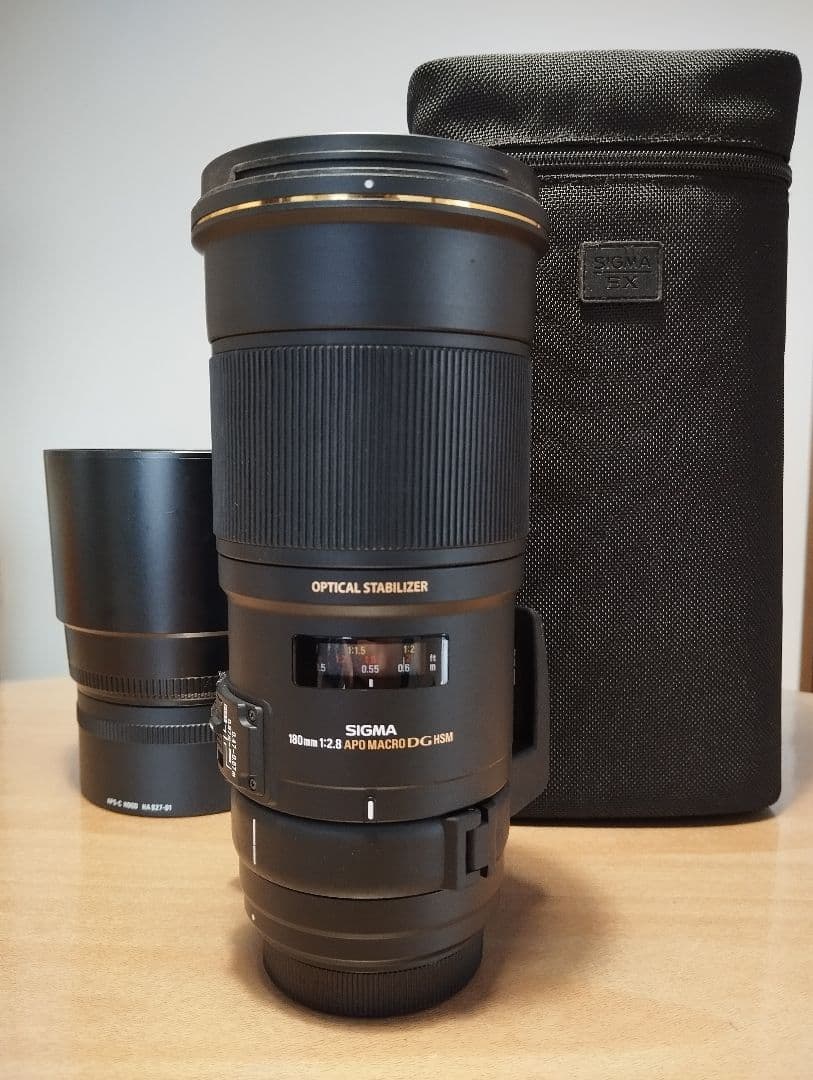 SIGMA 180mm F2.8 APO MACRO EX DG OS EF用