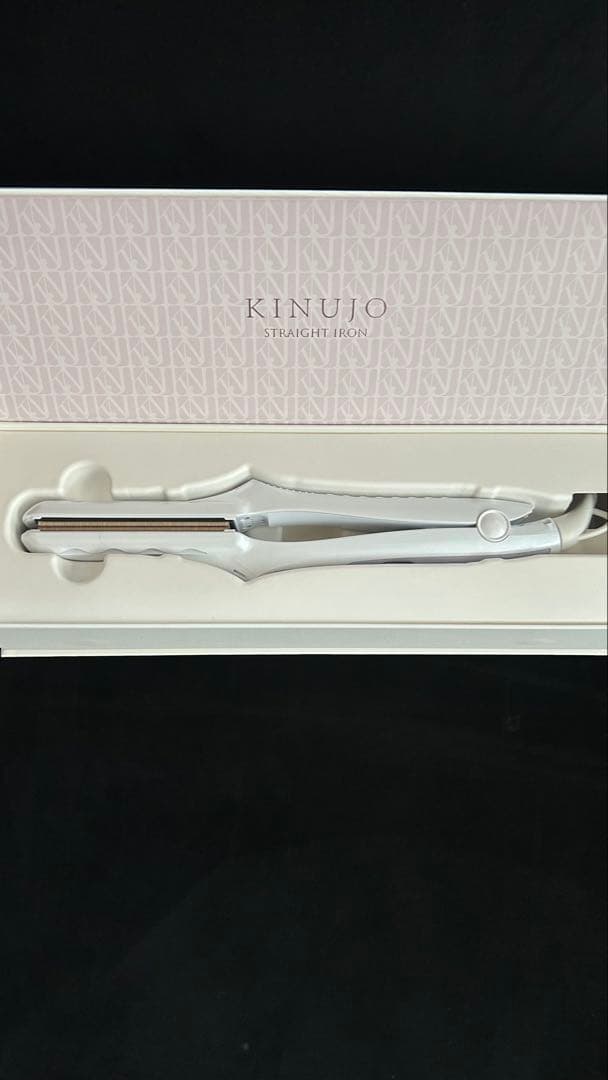 KINUJO ストレートヘアアイロン ホワイト LM225