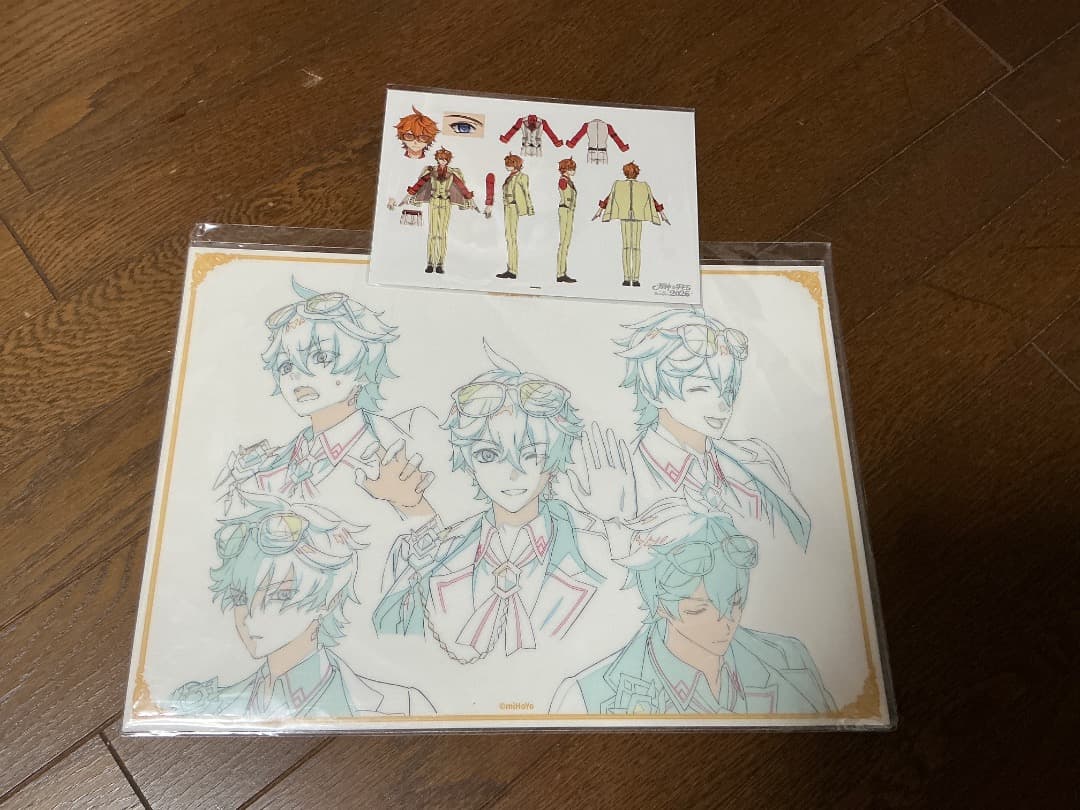 当日発送 原神fes会場限定vip入場特典 原画 PVCデスクマット タルタリヤ