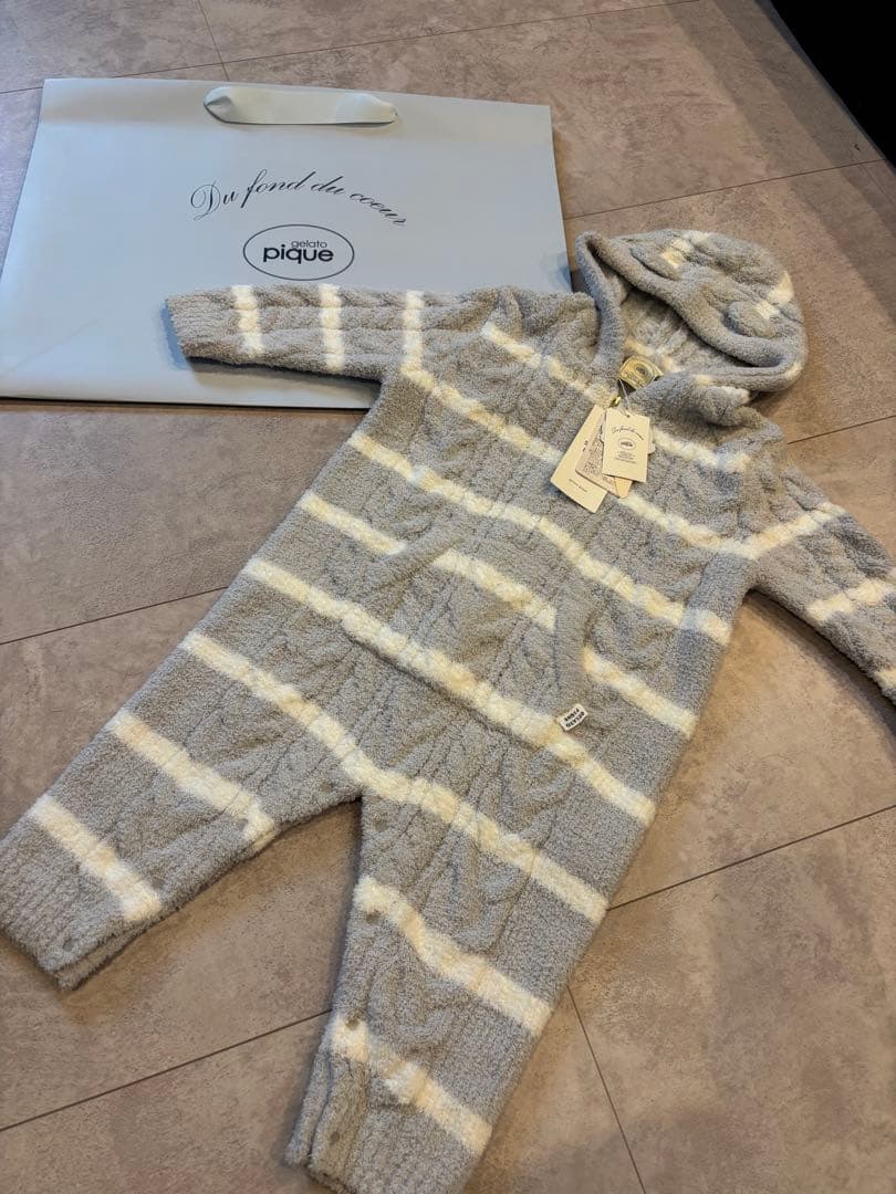 ジェラートピケ　ロンパース　セット価格　新品未使用　サイズ80-90