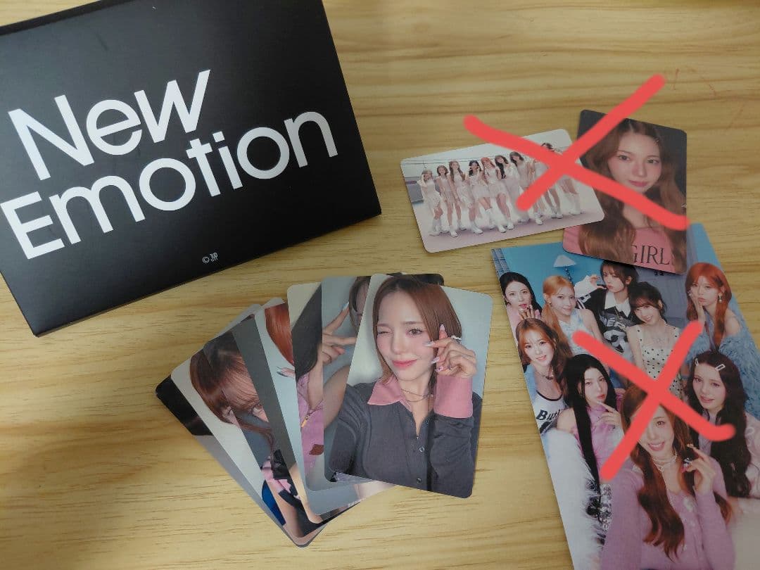 New Emotion♡NiziU♡リスニングパーティートレカ