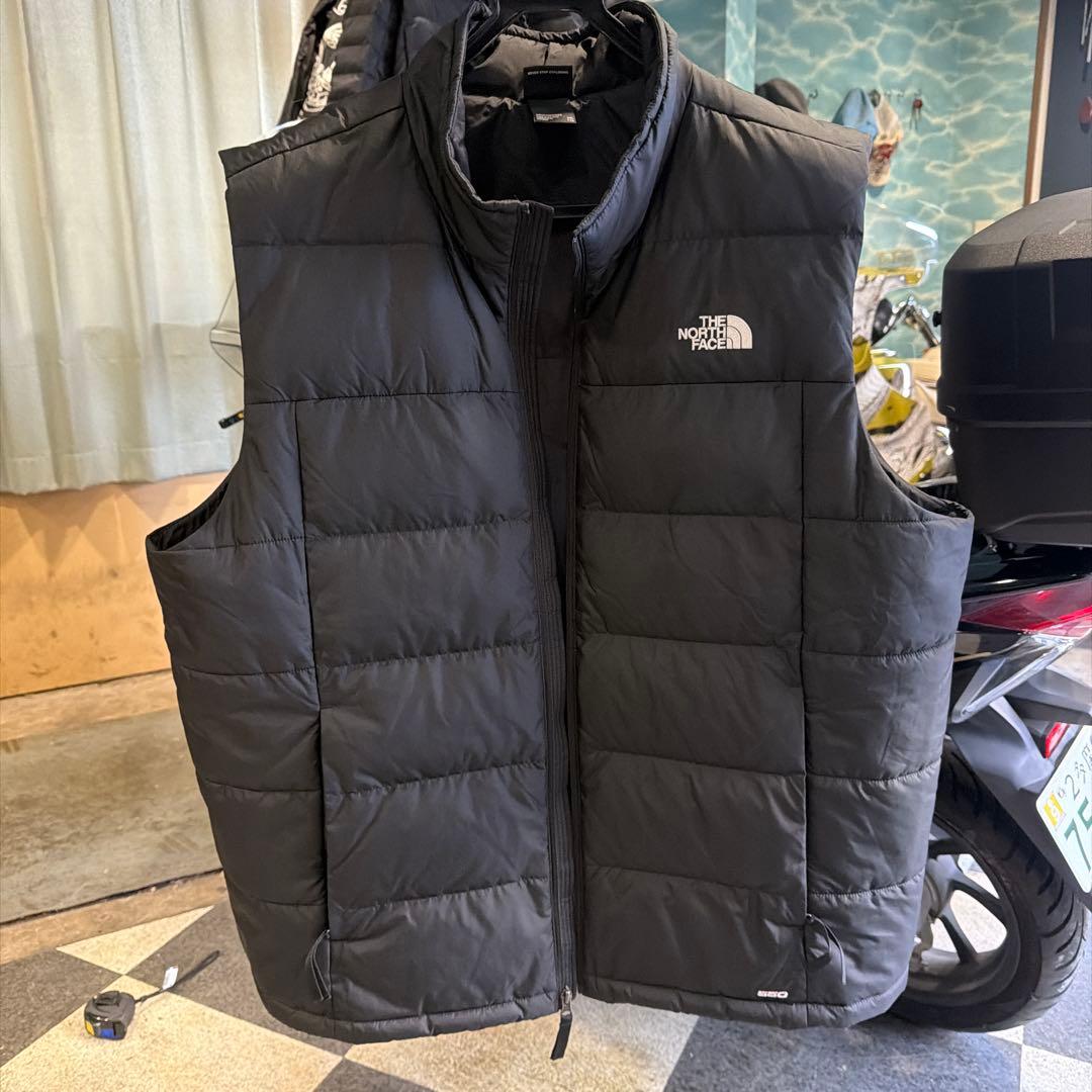 Northfaceダウンベスト XXL 大きいサイズ
