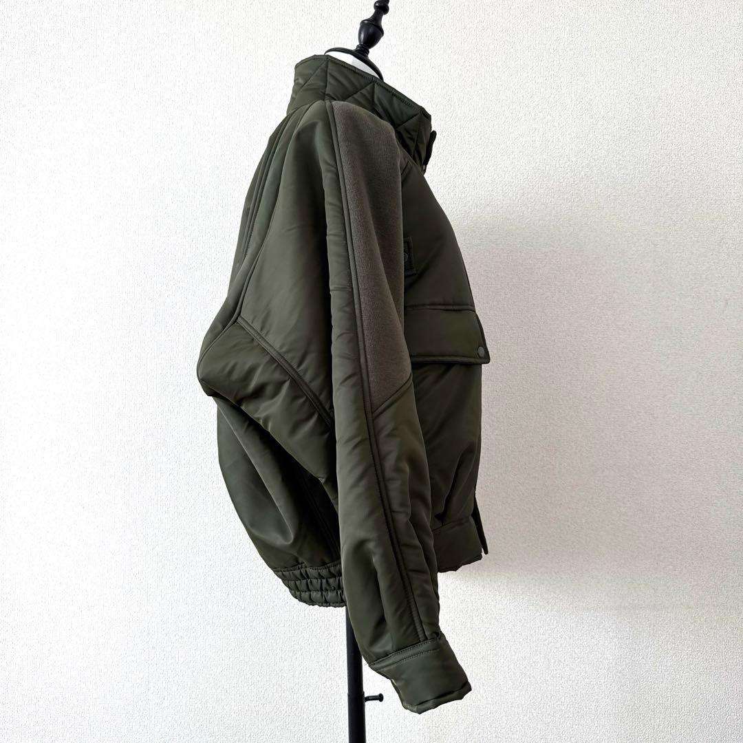 MM 【R13】RIBBED FLIGHT BOMBER JACKET