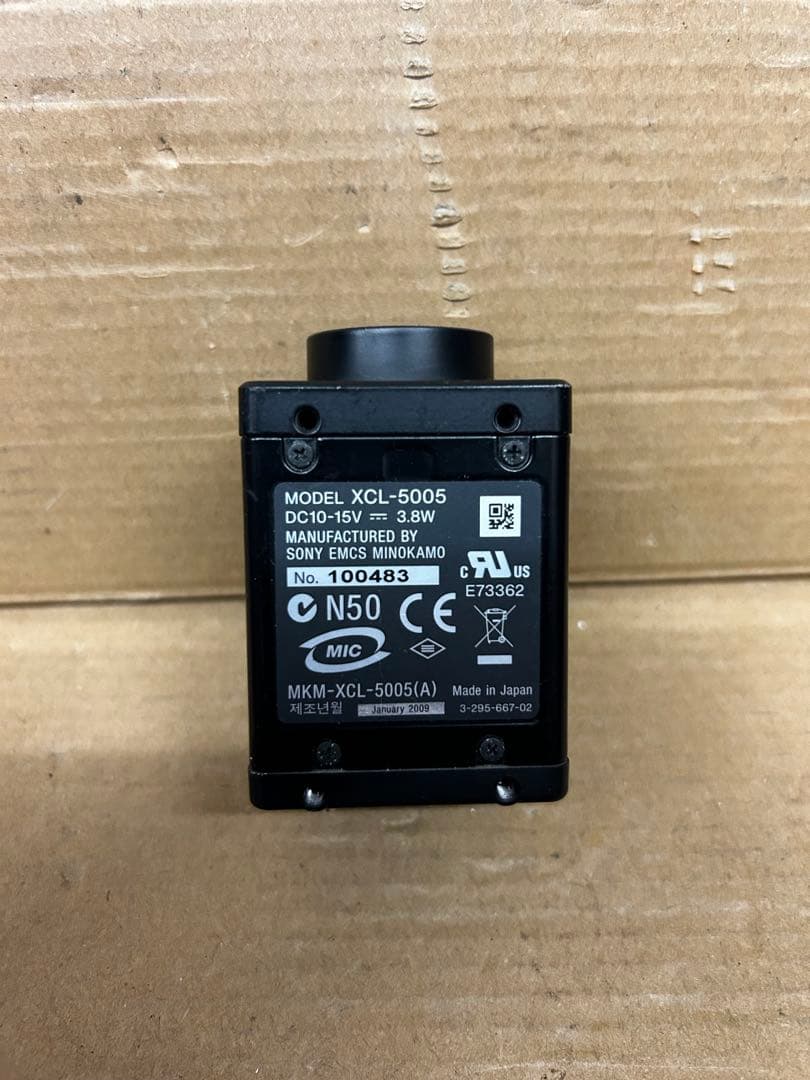 SONY 5MEGA CCD XCL-5005 500万画素カラーカメラ