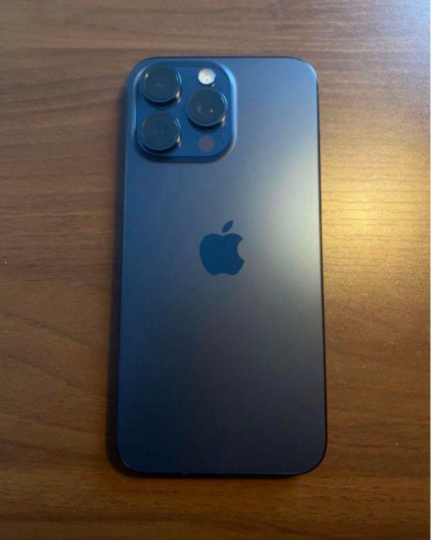 iPhone 15 Pro Max 256GB ブルーチタニウム