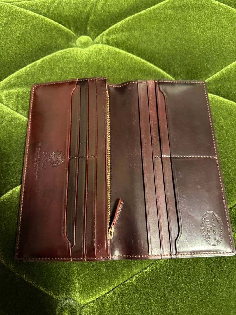 期間限定値下げ　GANZO ガンゾ　シェルコートバン2 小銭入れ　長財布　中古