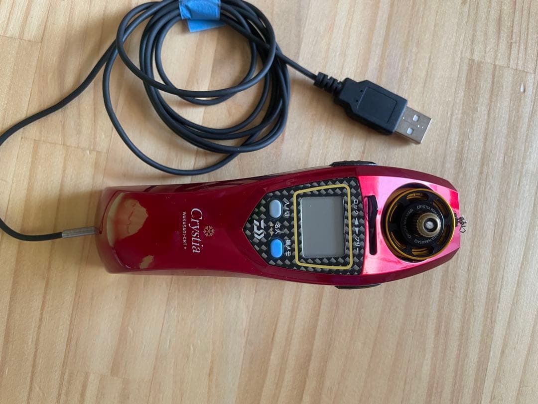 Crisvia USB ワカサギリール 赤