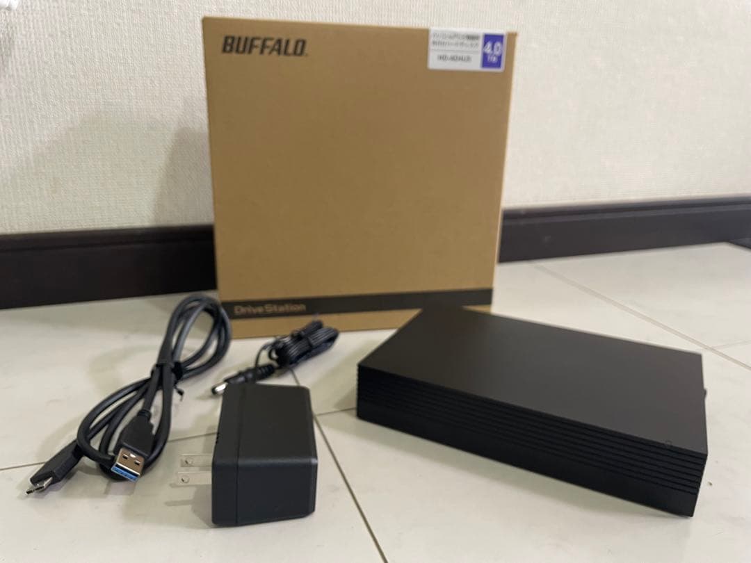 BUFFALO HD-ADU3 4TB 外付けハードディスク