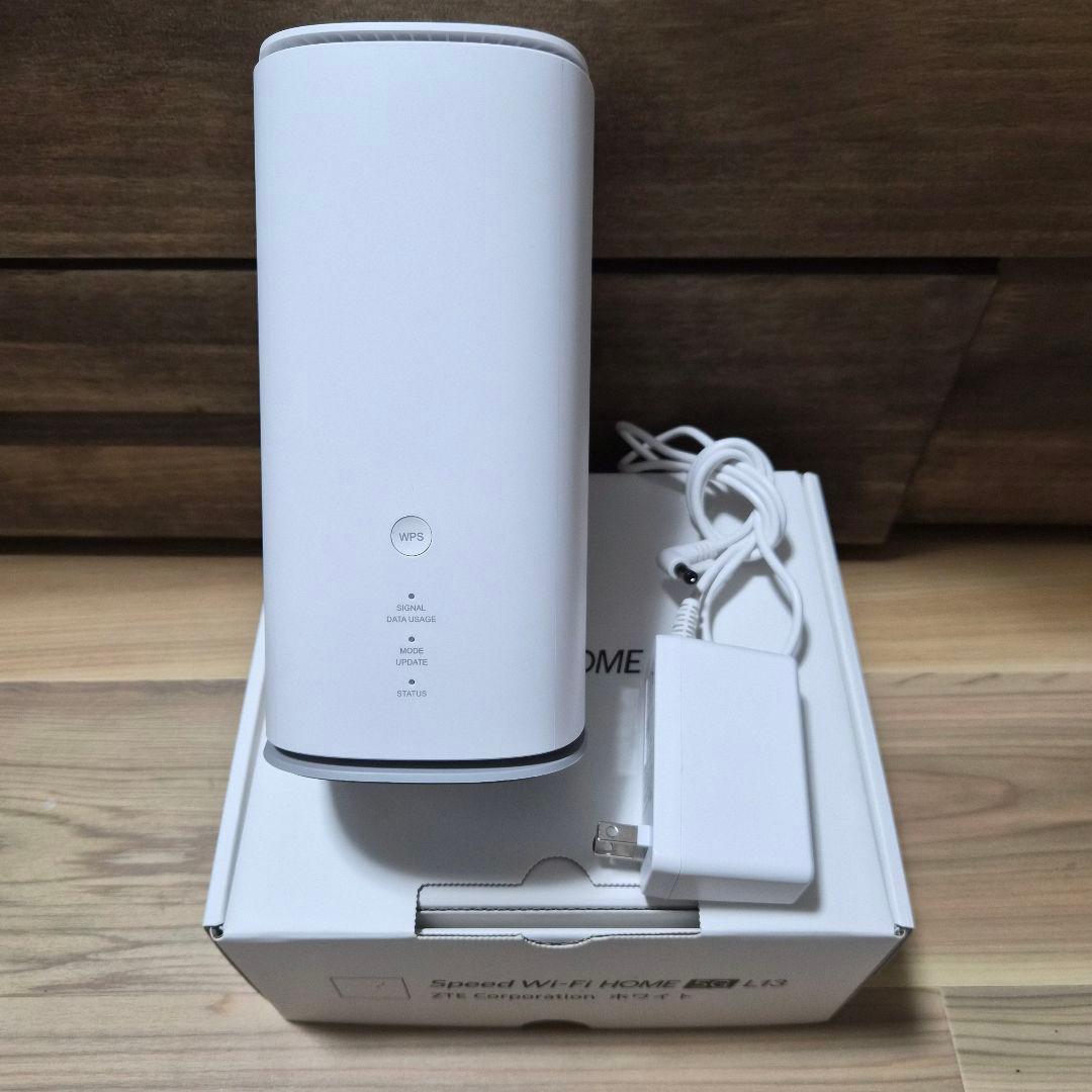 ホームルーターSpeed Wi-Fi  5G L13 WiMAX