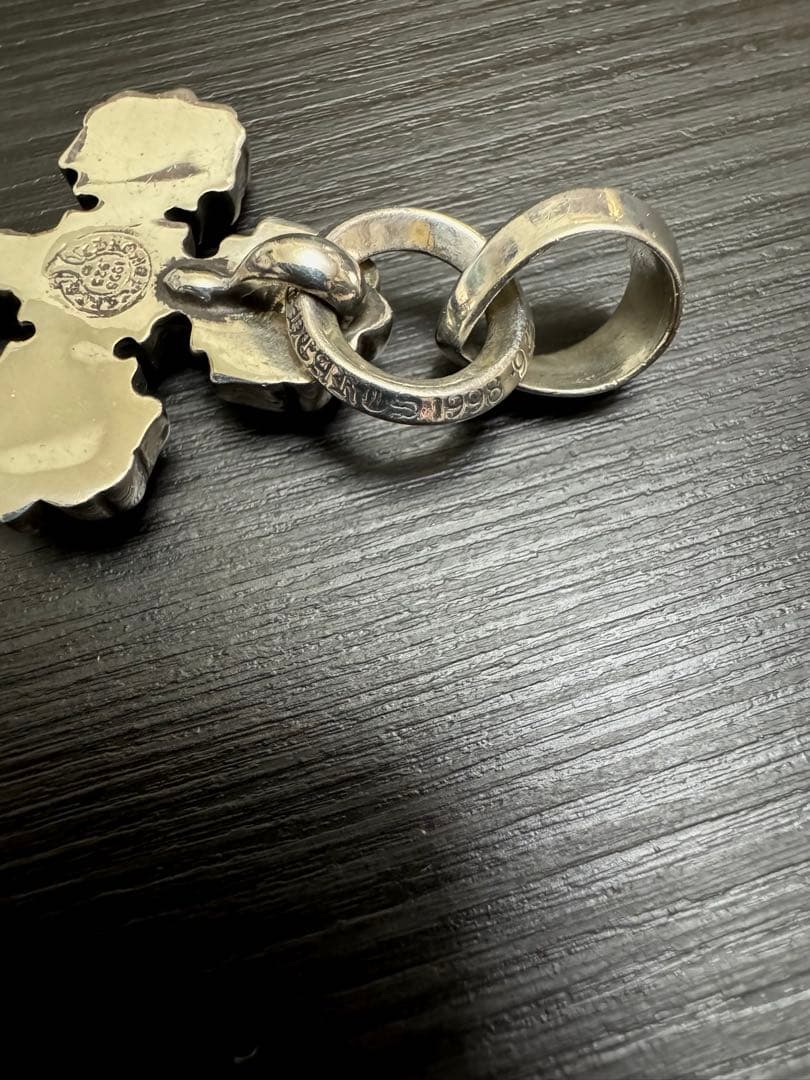 【国内正規品】 クロムハーツChromeHeartsフィリグリークロスXSベイル