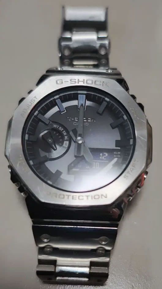 最終値下げ【中古】G-SHOCK GM-B2100D-1AJF フルメタル