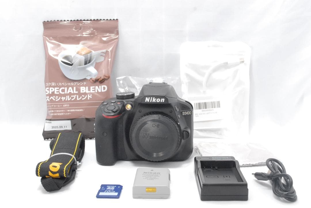 限定価格✨Nikon D3400 デジタル一眼レフカメラ　　初心者　スタート