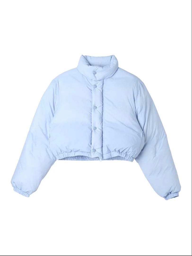 【NKNIT】short balloon down jacket