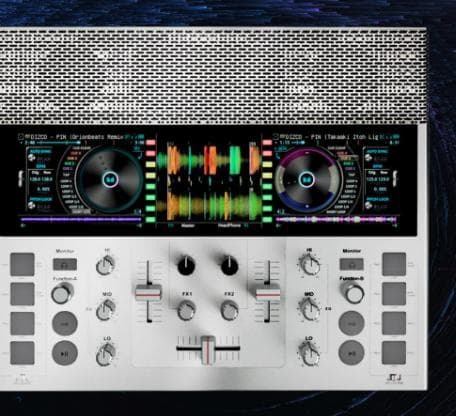 A4サイズポータブルDJシステム「FJ1」どこでも持ち歩いてプレイ可能新品未開封