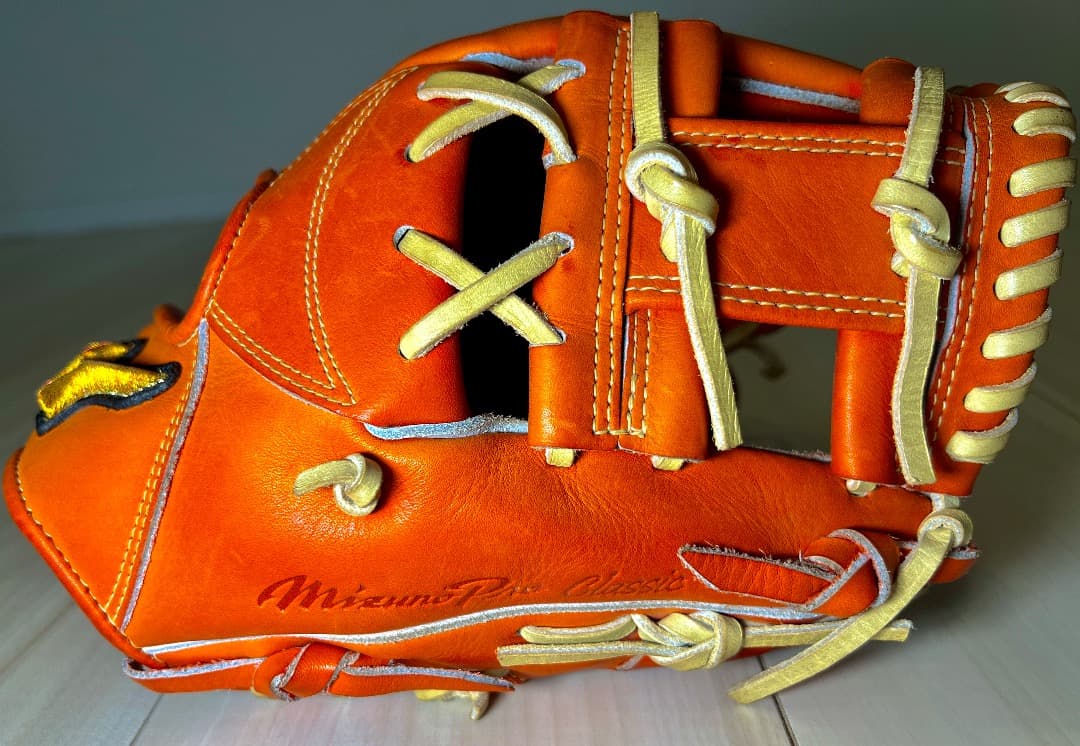 ミズノプロ クラシック 軟式 使用少 良型 限定色