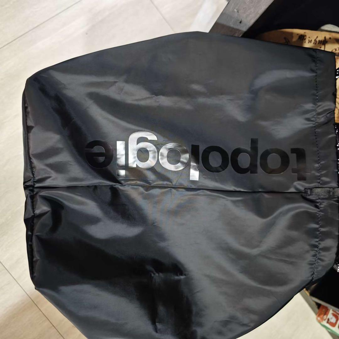 Topologie トポロジー トートバッグ ラージ ブラック 大容量 カバン