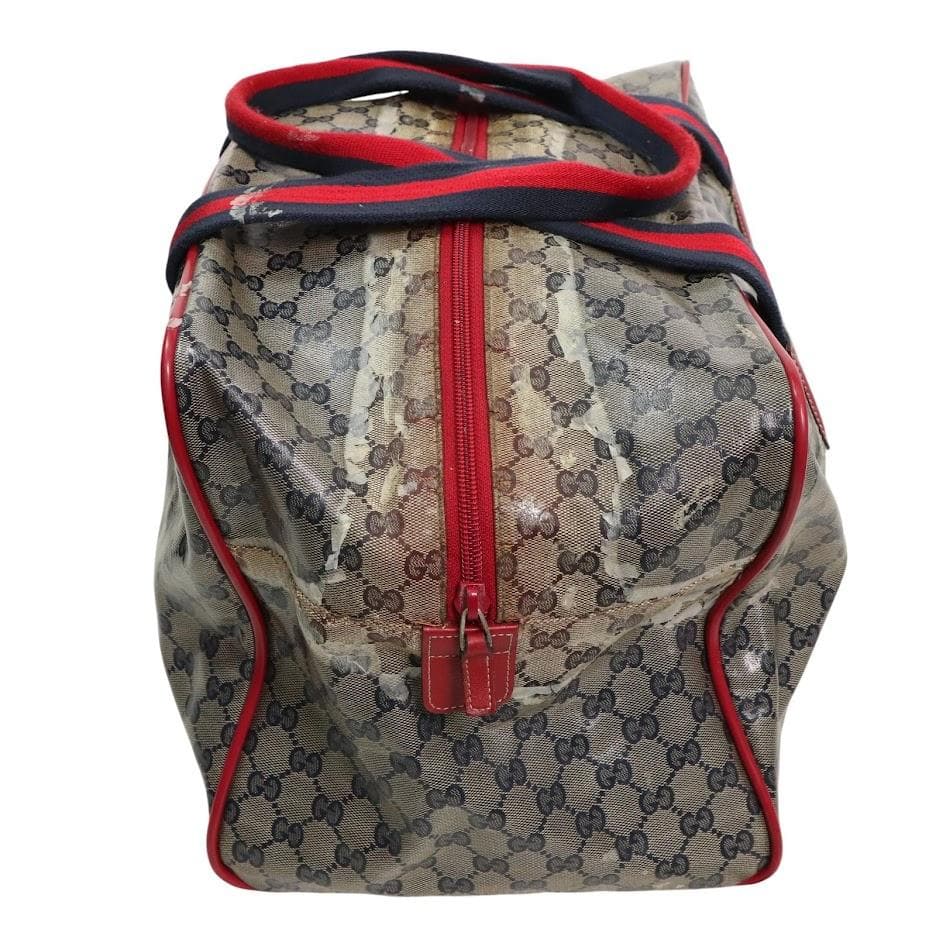 【希少】GUCCI グッチ トートバッグ ボストンバッグ　GG コーティング