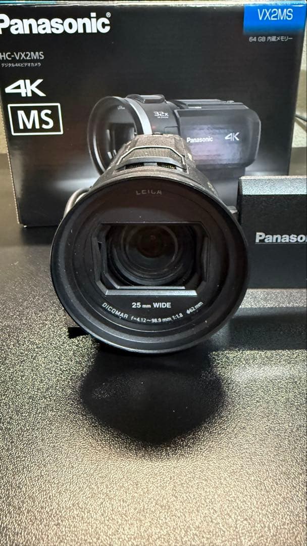 panasonic HC-VX2MS 4Kハンディカム