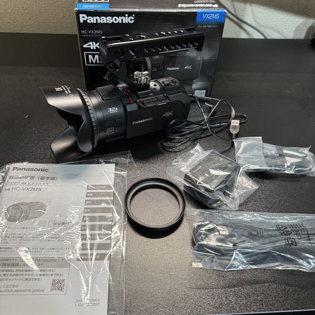panasonic HC-VX2MS 4Kハンディカム