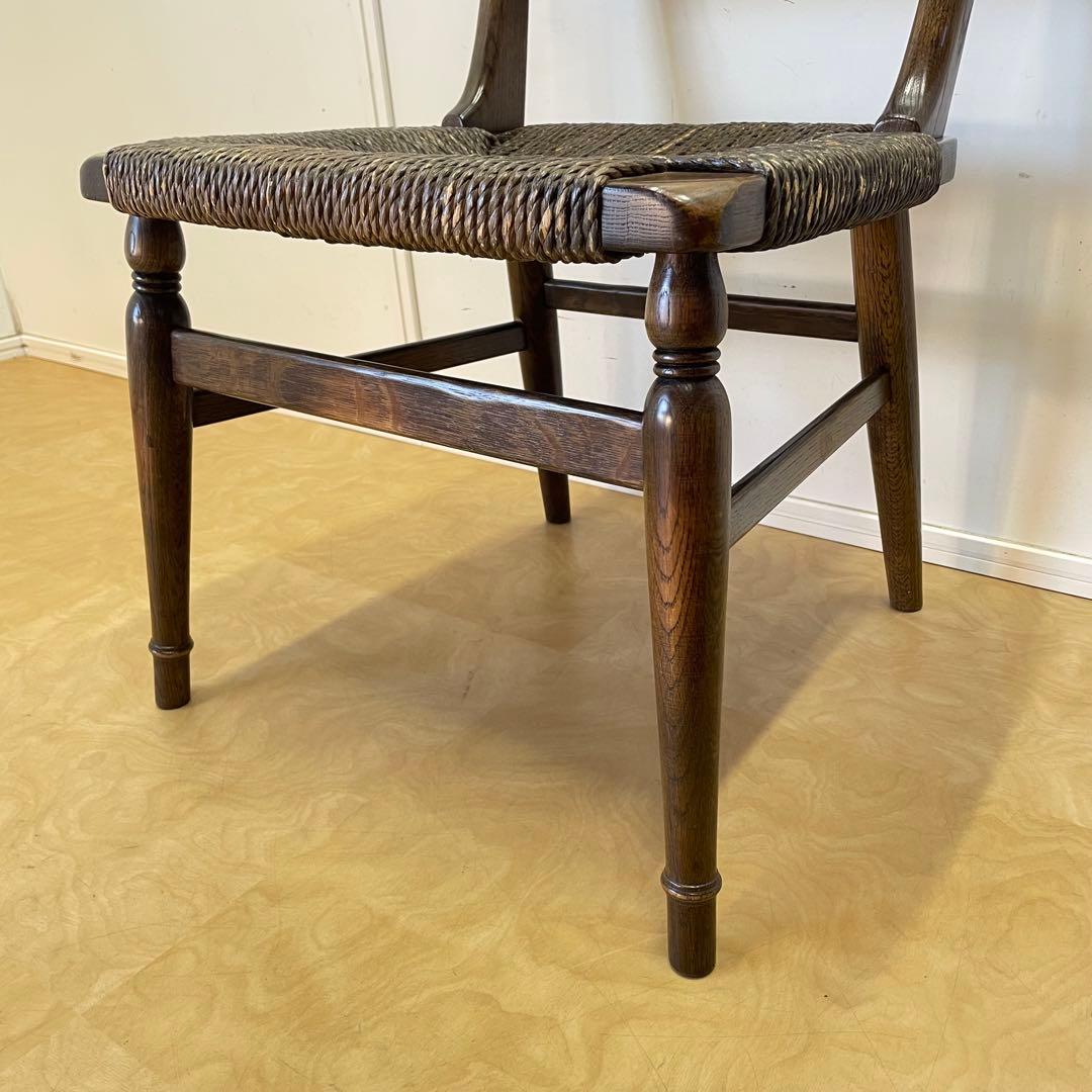 柏木工 チェア① ペーパーコード ウィルダネス 椅子 イス いす アンティーク調