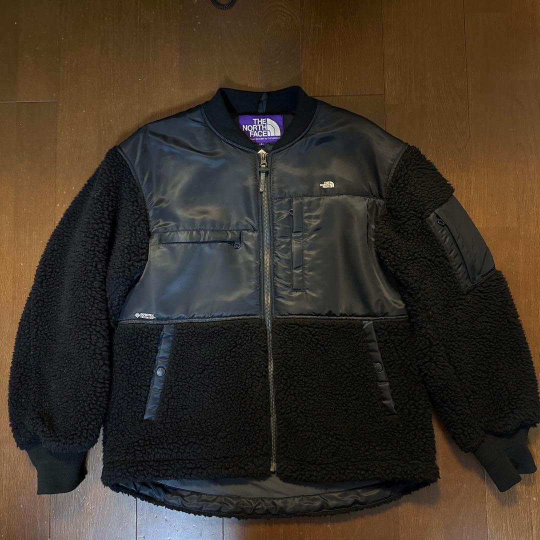 ノースフェイス パープルレーベル×RHC ウール ボア デナリ ジャケットS