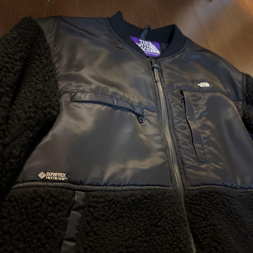 ノースフェイス パープルレーベル×RHC ウール ボア デナリ ジャケットS