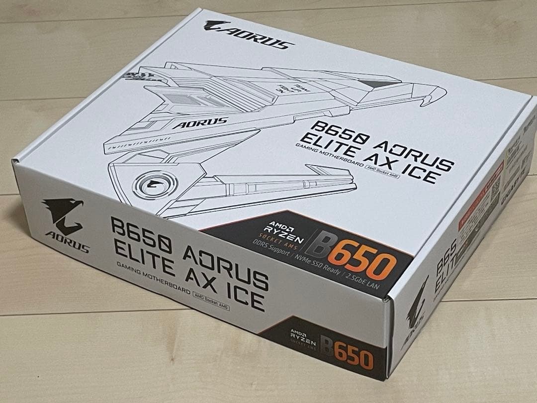 マザーボード　GIGABYTE B650 AORUS ELITE AX ICE